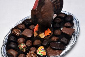 Chocolate Turkey Platter