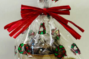 Christmas Mug with Milk Chocolate Buttons